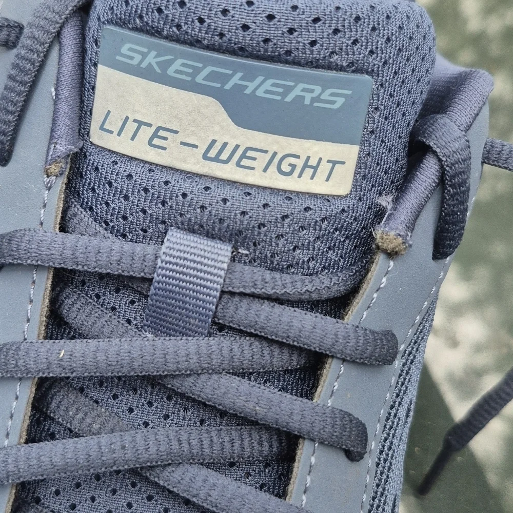 Skechers Blue Athletic Shoes with Cushioned Support